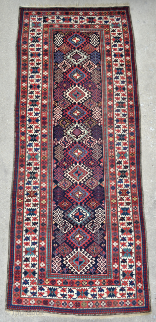 Caucasian Shirvan Rug - email yorukrugs@gmail.com - details and extra pictures on request                    