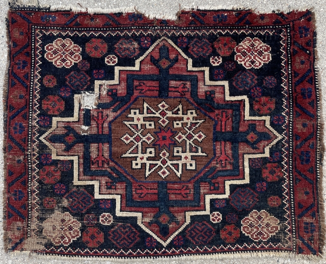 Afshar Bagface with Para-Mamluk Star                            