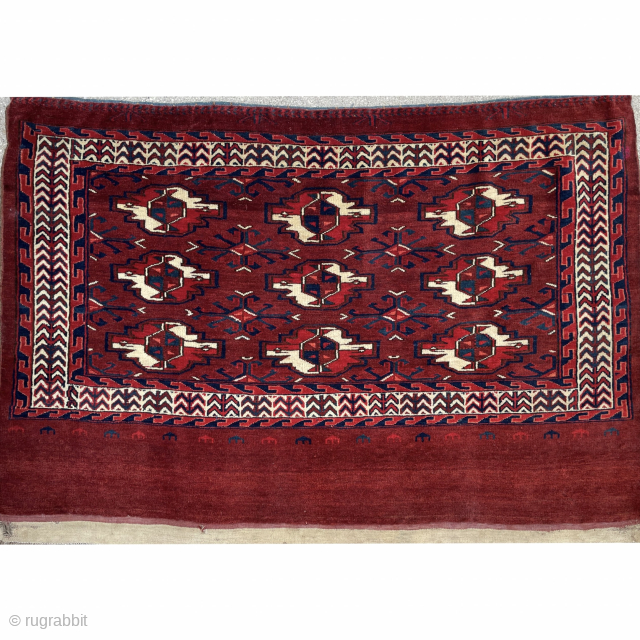 Turkmen Yomud Chuval in great condition with beautiful colors - email yorukrugs@gmail.com                     