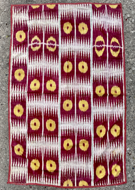 Uzbek Silk Ikat - email - yorukrugs@gmail.com