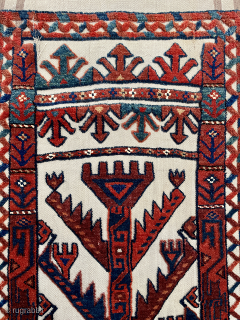 Turkmen Yomud Tent band fragment - email - mete@yorukruggallery.com                        