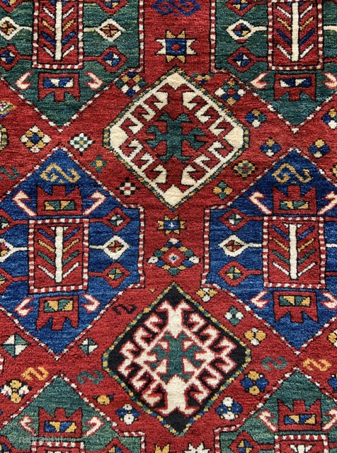 Caucasian Kazak Rug - yorukrugs@gmail.com for details                          