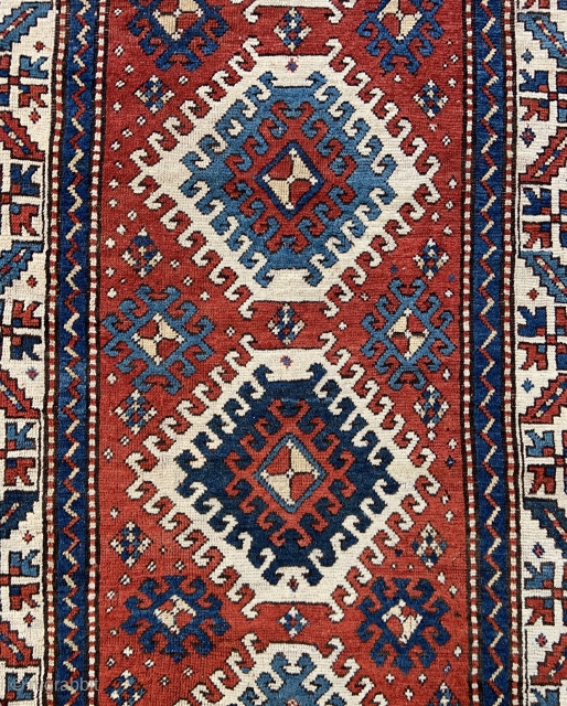 Caucasian Kazak Rug - yorukrugs@gmail.com for details                          