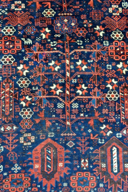 Timuri Baluch Main carpet - 5'8 x 7'8 - 174 x 234 cm. - http://www.yorukruggallery.com/product/timuri-baluch-main-carpet-58-x-78/                  