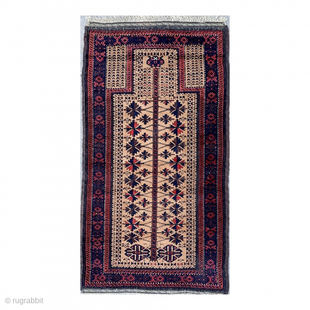 Fine Baluch Prayer Rug - 2'6 x 4'5 ft. 

Register for the opening…. https://artsrugshow.net/register-for-the-arts-opening/                   