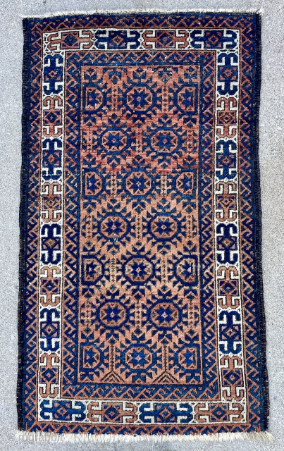 Nice Old Baluch Rug - 31" x 54" - 79 x 137 cm                    
