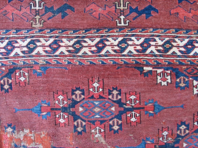 Antique Yomut second half 19 c 
Size: 280 x 160 cm
                      