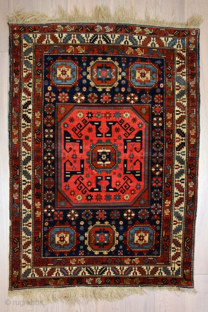 Caucasian carpets 190x130.1890-1900th.                              