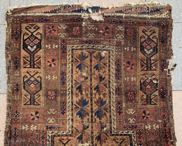 Cute Baluch prayer rug , size : 130x80cm , price : 500 euro + Shipping from Paris ...               