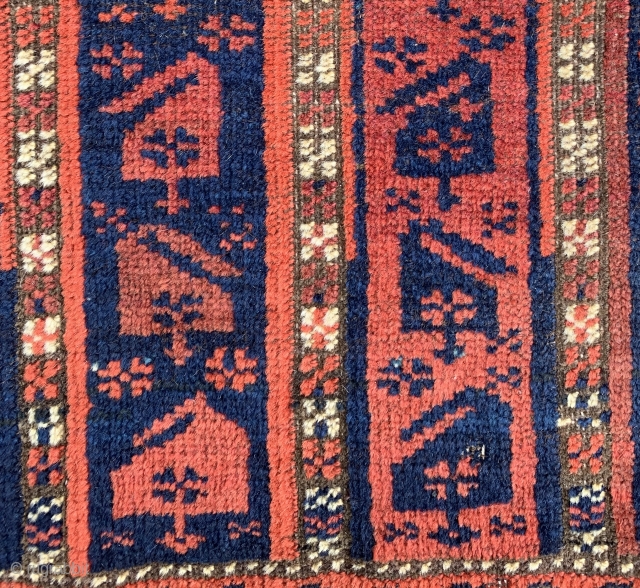 So cool and old Baluch poshti , size : 80x53cm ,  Price : 400 euro .                