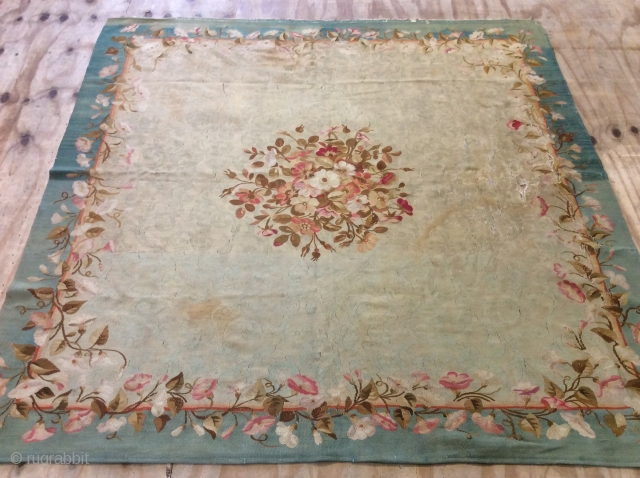 Aubusson kilim 190x190cm                              