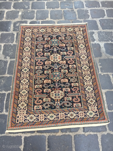 Shirvan perepedil size:130x93 cm circa 1900 
excellent condition both ends are new repaired very well 
very fine knots               