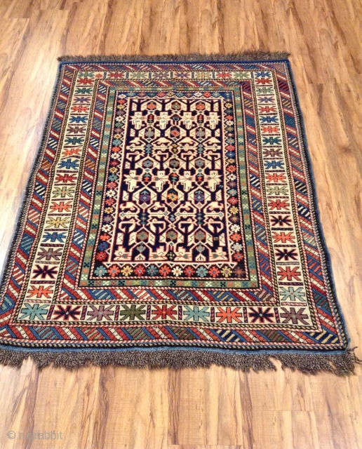 Antique Caucasian Kuba very good condition size 140x110                         