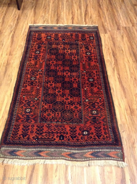 Antique Baluch.
Very good condition size  170x90                          