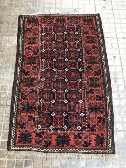 Antique Baluch vegetable colors 
Very good condition.Size 140x90                         