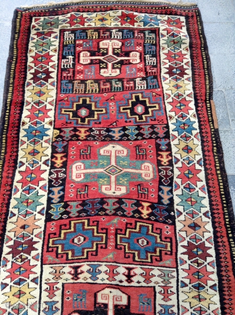 Rug Shahsavan .in very good condition .
Size.330x90.                          