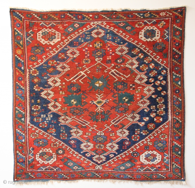 An Exceptional Kiz Bergama Rug, West Anatolia, Mid 19th Century.                       