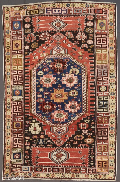 Beautiful Antique Caucasian Shirvan Rug, ca. 1900

165 × 110 cm (5' 4" × 3' 7"),


The price for Extra EU citizens/UE Companies: €1,434.00           