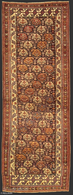 Antique Persian Shahsavan Runner Rug, ca. 1900
270 × 95 cm (8' 10" × 3' 1")
Very good condition                