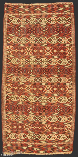 Antique Yomut, ca. 1890
240 × 116 cm (7' 10" × 3' 9")                     