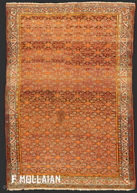 Malayer Antique Persian Rug, 1900-1920
194 × 135 cm (6' 4" × 4' 5")                    