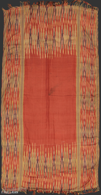 Antique Uzbek Textile ca. 1880 |

186 × 102 cm (6' 1" × 3' 4")                   