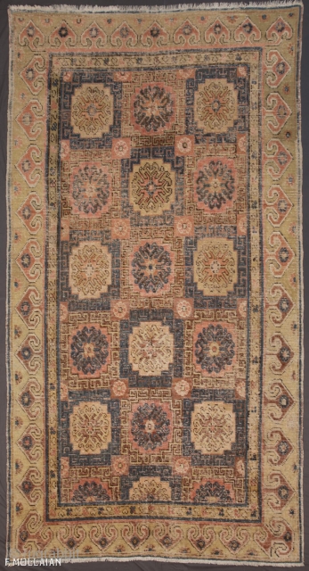 Antique Khotan Carpet,

310 × 170 cm (10' 2" × 5' 6")                      