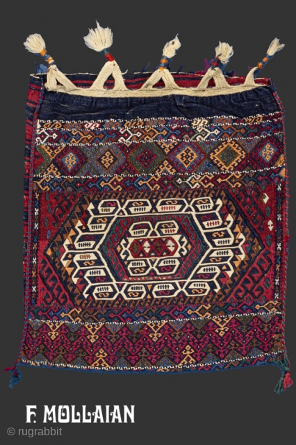 Antique Malatya bag, ca. 1900

77 × 69 cm (2' 6" × 2' 3")
                    