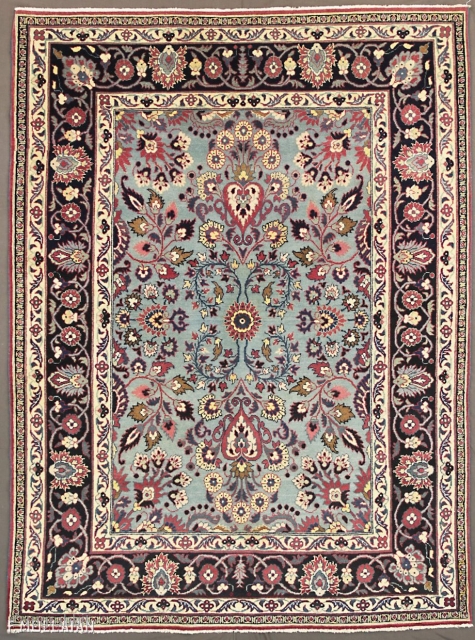 Beautiful Antique Persian Tehran Rug, 1900-1920,
180 × 127 cm (5' 10" × 4' 2")                   