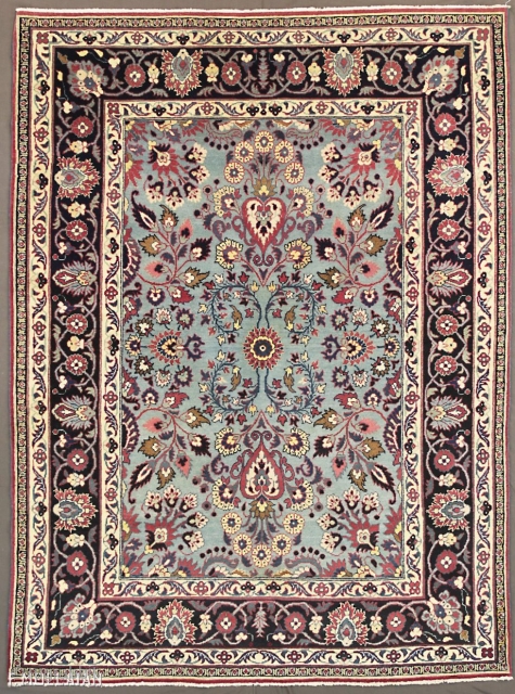 Beautiful Antique Persian Tehran Rug, 1900-1920,
180 × 127 cm (5' 10" × 4' 2")                   