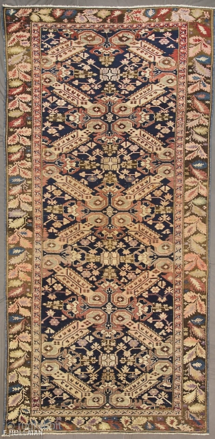 Lovely Antique Caucasian Seychour (Zeikhur) Kalleh Carpet, ca. 1900,

322 × 156 cm (10' 6" × 5' 1"),

Price for Extra EU citizens/UE Companies: €2,336.07.
          