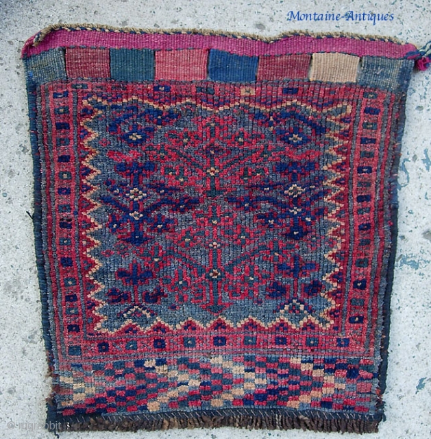 Tribal bag face 1.7 x 1.5. Circa 1900.  $10 to ship anywhere in the US.                 