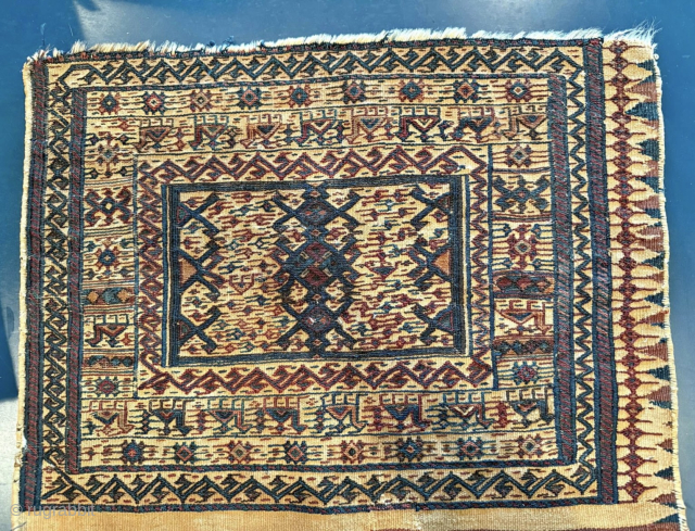 Small 1’5”x1’9” Bakhtiari or Luri bag face Soumak 
208-433-0312
roddy@rugcurator.com                        