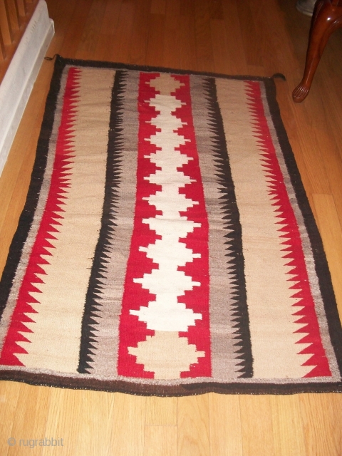 The Rug Pickers find as found: Three vintage regional Navajo rugs in good condition that need nothing other than a new home!  1st one is 68"x 52", 2nd one is 68"x  ...