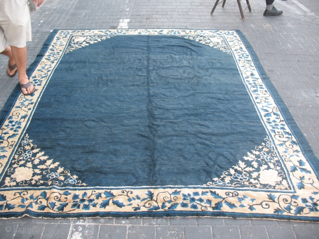 graet ningxia mid 19 mint 228/242 never touch.very decorativ rug                       