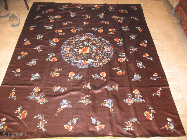 19th-century Chinese 
Excellent condition 
Size: 147 X 188 cm 
ITEM NO. 5                     