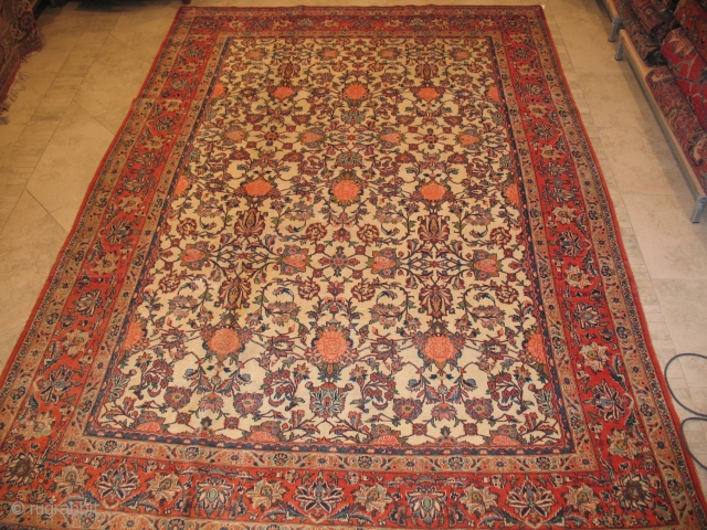 Antique Kashan Circa 1900?
Very good condition
Size :  204 X  298
ITEM NO. 56                   