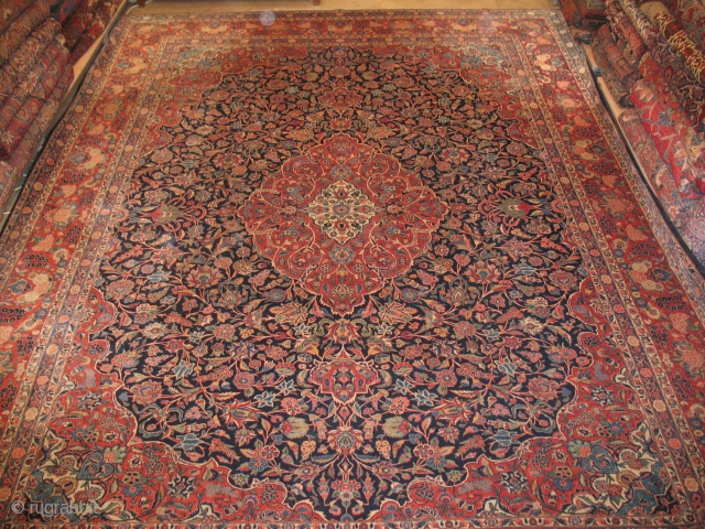DABIR KASHAN KORK CIRCA 1900
Excellent condition
Color correction on the side
SIZE : 315 X 430
ITEM NO.69
                  