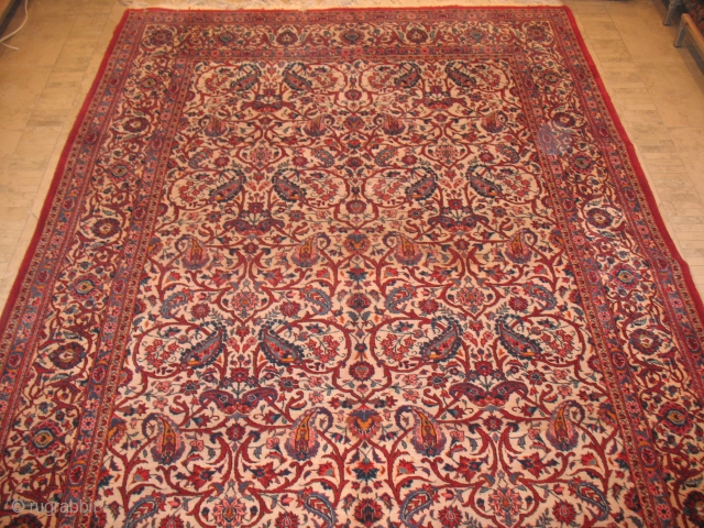 KASHAN 60 YEARS 
GOOD CONDITION
SIZE : 214 X 317
ITEM NO. 88                      