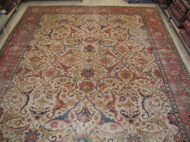 TABRIZ CIRCA 1900?
GOOD CONDITION
SIZE : 282 X 372
ITEM NO. 93                       