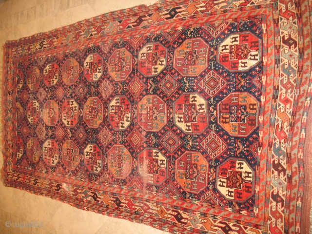 Kuchan Kurd CIRCA 1900 
GOOD CONDITION
SIZE  : 170 X 337
ITEM NO. 99
                    