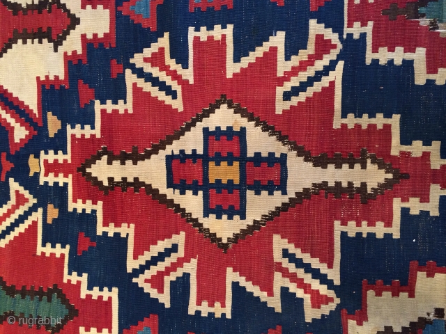 Shirvan kilim 19 the great colors. 142/262 cm                         