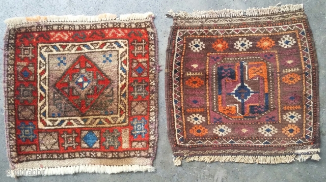 Very soft and old balochi with very rich colors. Each size 41x45 cm                    