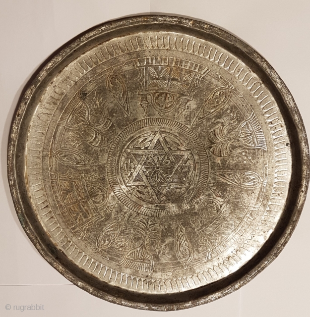 Copper coffee tray
Ottoman, late 19th century
27 cm

Münci Yağcı
munciyagci@gmail.com                         