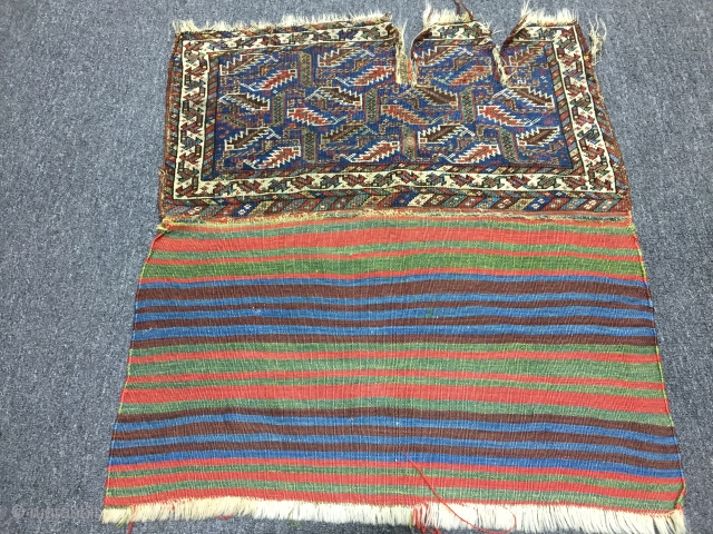 very nice root paint shiraz bag, (fragment)
Size: 050x084 cm                        