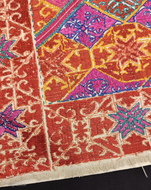 Murathan
Kohistan Swat Valley Hand Embroidered pillow cover. Size; 41cm x 91cm.                      