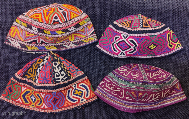 Group of Persia Khorosan Türkmensahra hats.