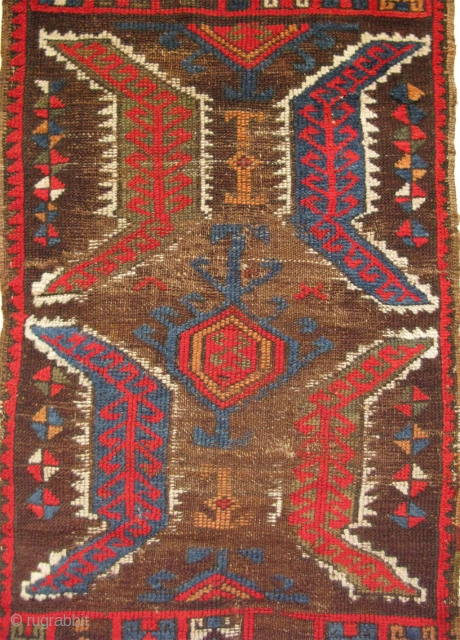 Konya Yastik. Circa late 19th. century. Size: 22" x 40" - 57 cm x 102 cm.                 