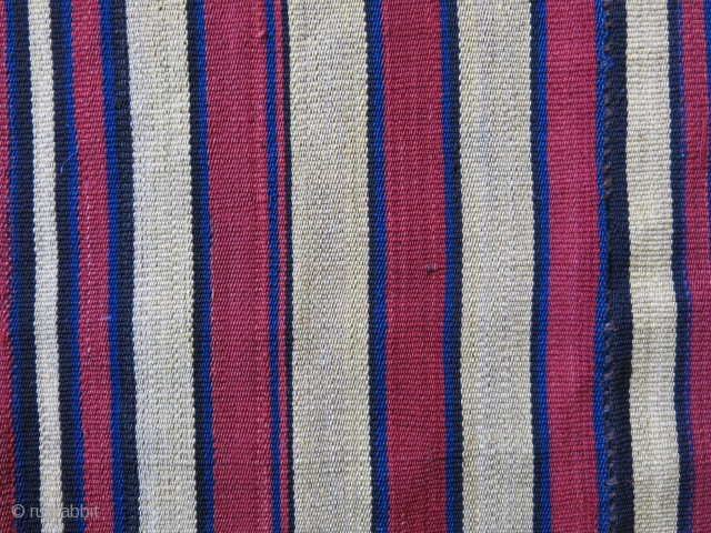 Shahsavan – tribal wool JAJIM KILIM. Shahsavans are probably the best group who weaves them in best type and fineness. This particular one is woven with mainly soft gold yellow – red  ...