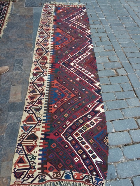 East Anatolian Malatya half Kilim Mint condition.                          